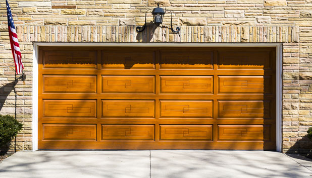 Wooden garage door Buffalo